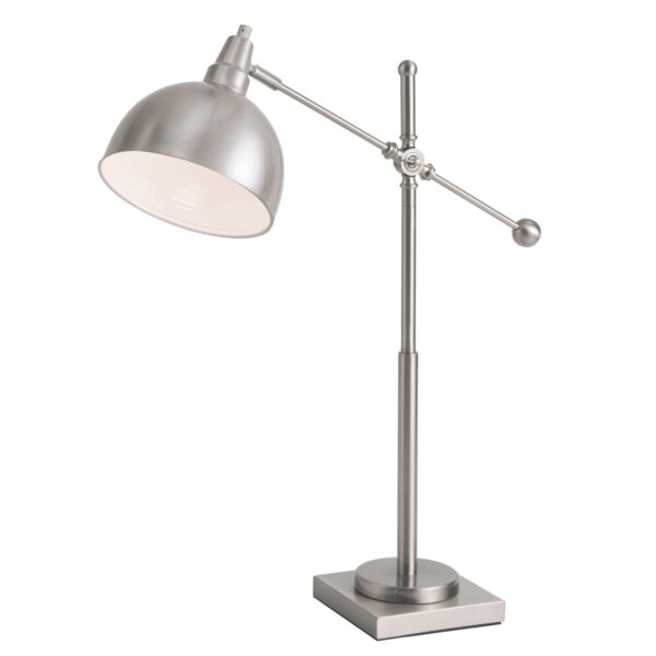 Silver Desk Lamp