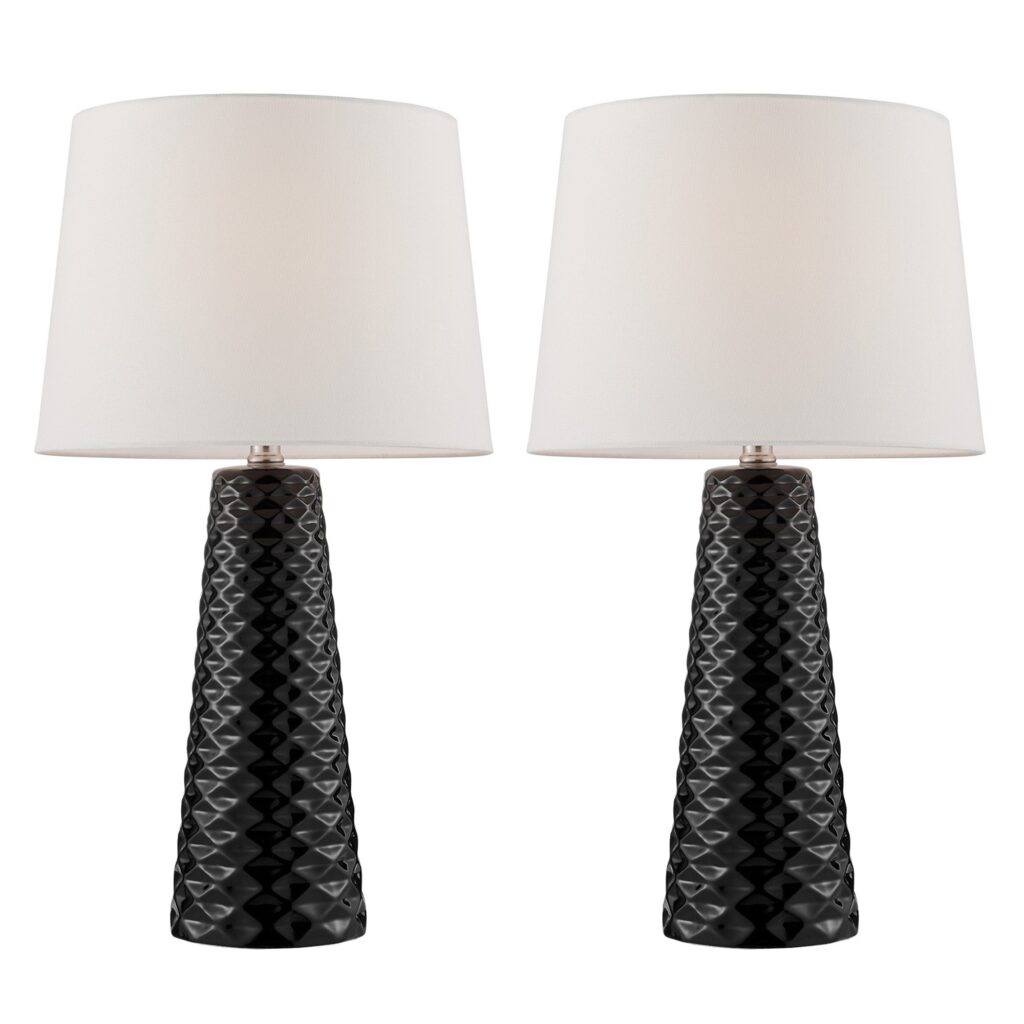 Black and White Lamp